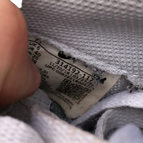 2014 Nike Air Force 1 Low White Size 7 - Picture 6 of 13